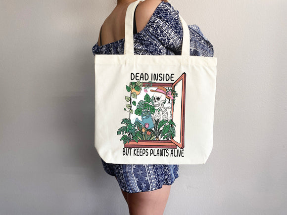Funny Canvas Tote Bag Gift for Gardener Tote Bag Everyday Tote Eco Friendly Bag Aesthetic Bag Shopper Bag Reusable Grocery Bag Cute Tote Bag