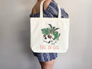 Funny Canvas Tote Bag Gift for Gardener Tote Bag Everyday Tote Eco Friendly Bag Aesthetic Bag Shopper Bag Reusable Grocery Bag Cute Tote Bag