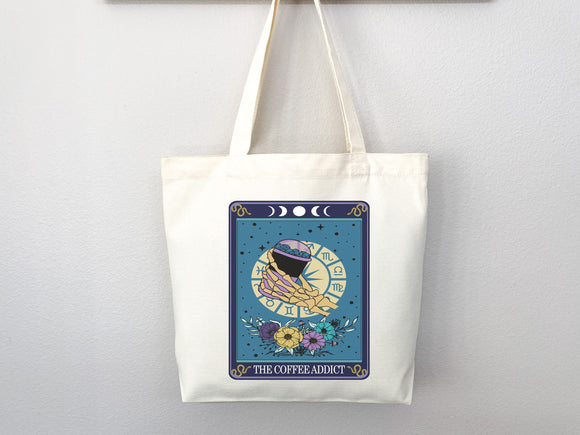 Coffee Lover Gift Funny Canvas Tote Bag Tote Bag Everyday Tote Eco Friendly Bag Aesthetic Bag Shopper Bag Reusable Grocery Bag Cute Tote Bag