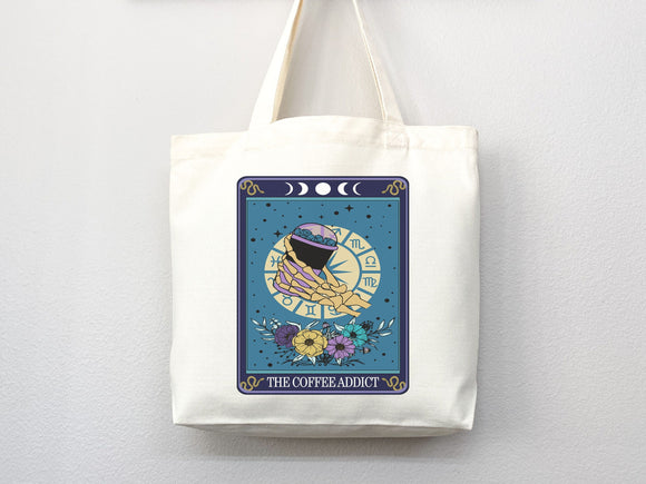 Coffee Lover Gift Funny Canvas Tote Bag Tote Bag Everyday Tote Eco Friendly Bag Aesthetic Bag Shopper Bag Reusable Grocery Bag Cute Tote Bag