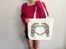 Love Bag Funny Canvas Tote Self Love Tote Bag Valentine Bag Everyday Tote Eco Friendly Bag Aesthetic Bag Shopper Bag Reusable Grocery Bag