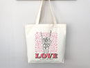 Love Bag Funny Canvas Tote Self Love Tote Bag Valentine Bag Everyday Tote Eco Friendly Bag Aesthetic Bag Shopper Bag Reusable Grocery Bag