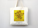 Van Gogh Tote Bag, Artsy Tote Bag, Art Tote Bag, Van Gogh Bag, Aesthetic Bag, Shoulder Bag, Van Gogh Tote, Van Gogh Gift,Van Gogh Sunflowers