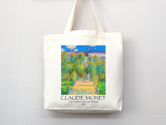 Monet Tote Bag, Artsy Tote Bag, Art Tote Bag, Artsy Tote, Monet Bag, Aesthetic Bag, Shoulder Bag, Monet Tote, Monet Gift, Monet Art Bag
