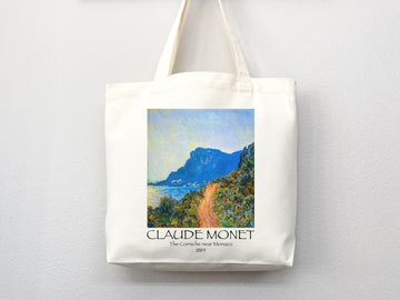 Monet Tote Bag, Artsy Tote Bag, Art Tote Bag, Monet Bag, Everyday Bag, Shoulder Bag, Canvas Tote, Canvas Bag, Cute Tote Bag, Monet Gift,