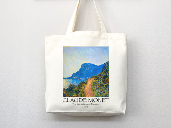 Monet Tote Bag, Artsy Tote Bag, Art Tote Bag, Monet Bag, Everyday Bag, Shoulder Bag, Canvas Tote, Canvas Bag, Cute Tote Bag, Monet Gift,