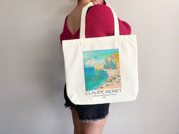 Monet Tote Bag, Artsy Tote Bag, Art Tote Bag, Artsy Tote, Monet Bag, Aesthetic Bag, Shoulder Bag, Monet Tote, Monet Gift, Monet Art Bag