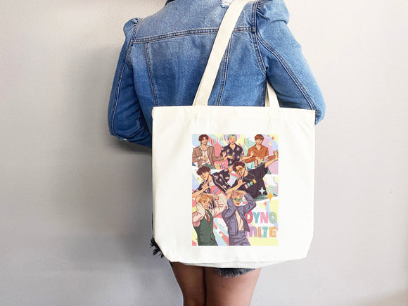 KPop Tote Bag, Kpop Merch, Kpop tote, Kpop bag, Kpop tote bag, Life goes on tote,Bangtan,kpop bag,life goes on,Rm,Jimin,Jungkook,J-hope,Suga