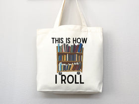 Book Lover Tote Bag — Book Lover Gift (008)