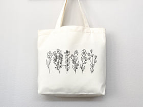 Wildflower Tote Bag — Gift (002)