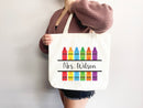 Personalized Teacher Tote Bag Custom Teacher Tote Bag Custom Teacher Gift Tote Bag for Teacher Appreciation Gift for Teacher Custom Tote Bag