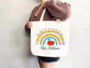 Personalized Teacher Tote Bag Custom Teacher Tote Bag Custom Teacher Gift Tote Bag for Teacher Appreciation Gift for Teacher Custom Tote Bag