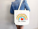 Personalized Teacher Tote Bag Custom Teacher Tote Bag Custom Teacher Gift Tote Bag for Teacher Appreciation Gift for Teacher Custom Tote Bag