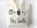 Personalized Teacher Tote Bag Custom Teacher Tote Bag Custom Teacher Gift Tote Bag for Teacher Appreciation Gift for Teacher Custom Tote Bag
