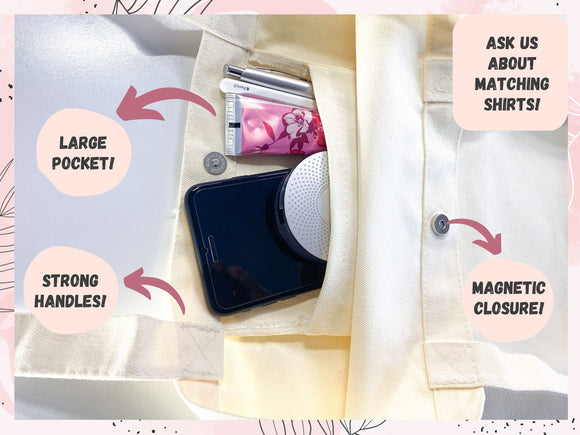 Personalized Dog Mom Tote Bag Custom Dog Lover Gift Tote Bag Reusable Bag Puppy Owner Gift Personalized Dog Lover Gift Animal Lover Gift Bag