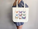 Butterfly Tote Bag, Butterfly Bag, tote bag canvas,eco friendly bag,aesthetic tote,reusable bag,cottagecore bag,butterfly gift,cute tote bag
