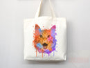 Cat Tote Bag Cat Lover Gift Bag Cat Gift For Mom Cute Cat Gift Funny Canvas Tote Bag Animal Lover Gift Aesthetic Tote Shopper School Tote