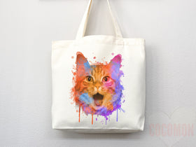 Cat Lover Tote Bag — Gift for Cat Lover (001)