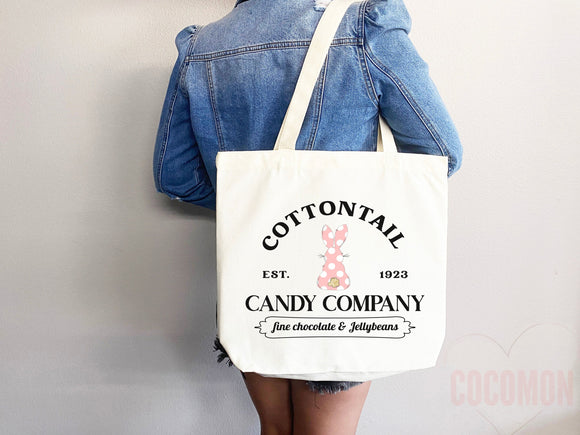 Bunny Lover Tote Bag Easter Bunny Tote Bag Easter Bag Peter Rabbit Lover Bunny Lover Gift Cute Bunny Gift Cute Tote Bag Aesthetic Tote Bag