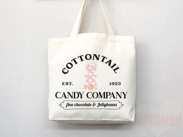 Bunny Lover Tote Bag Easter Bunny Tote Bag Easter Bag Peter Rabbit Lover Bunny Lover Gift Cute Bunny Gift Cute Tote Bag Aesthetic Tote Bag