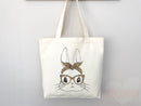 Bunny Lover Tote Bag Easter Bunny Tote Bag Easter Bag Peter Rabbit Lover Bunny Lover Gift Cute Bunny Gift Cute Tote Bag Aesthetic Tote Bag