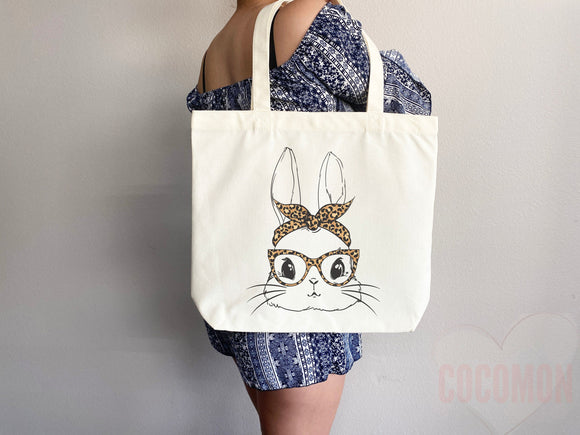 Bunny Lover Tote Bag Easter Bunny Tote Bag Easter Bag Peter Rabbit Lover Bunny Lover Gift Cute Bunny Gift Cute Tote Bag Aesthetic Tote Bag