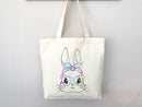 Bunny Lover Tote Bag Easter Bunny Tote Bag Easter Bag Peter Rabbit Lover Bunny Lover Gift Cute Bunny Gift Cute Tote Bag Aesthetic Tote Bag