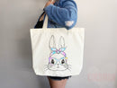 Bunny Lover Tote Bag Easter Bunny Tote Bag Easter Bag Peter Rabbit Lover Bunny Lover Gift Cute Bunny Gift Cute Tote Bag Aesthetic Tote Bag