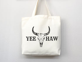 Cowskull Tote Bag — Western Gift (006)
