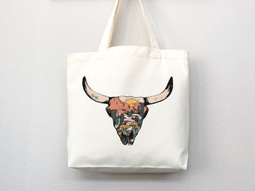 Vintage Canvas Tote Everyday Tote Eco Friendly Bag Aesthetic Tote Shopper Bag Reusable Grocery Bag Cute Tote Bag Southern Gift Country Lover