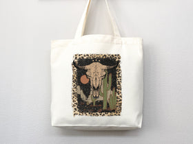 Cowskull Tote Bag — Western Gift (011)