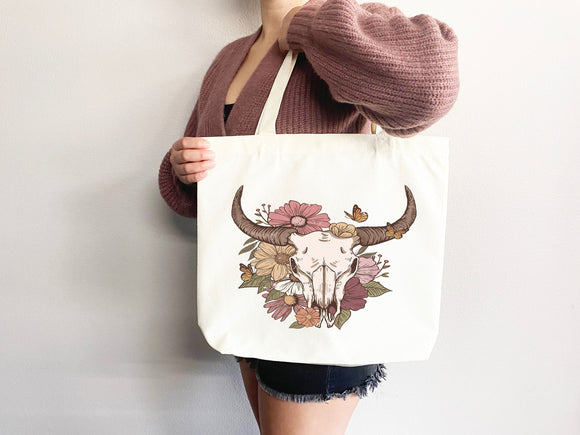 Vintage Canvas Tote Everyday Tote Eco Friendly Bag Aesthetic Tote Shopper Bag Reusable Grocery Bag Cute Tote Bag Southern Gift Country Lover