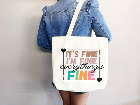 Cute Canvas Tote Bag Everyday Tote Eco Friendly Bag Aesthetic Tote Shopper Bag Reusable Grocery Bag Cute Tote Bag School Bag Shoulder Bag