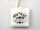 Celestial Canvas Tote Bag Moon Lover Star Gift Everyday Tote Eco Friendly Bag Aesthetic Tote Shopper Bag Reusable Grocery Bag Cute Tote Bag