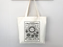 Celestial Canvas Tote Bag Sun Lover Star Gift Everyday Tote Eco Friendly Bag Aesthetic Tote Shopper Bag Reusable Grocery Bag Cute Tote Bag