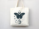 Celestial Canvas Tote Bag Moon Lover Star Gift Everyday Tote Eco Friendly Bag Aesthetic Tote Shopper Bag Reusable Grocery Bag Cute Tote Bag