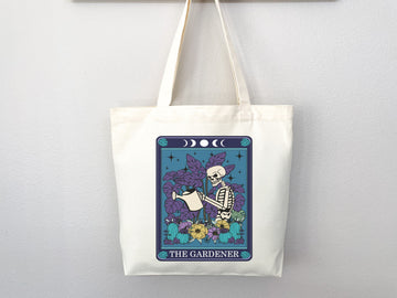 Funny Canvas Tote Bag Gift for Gardener Tote Bag Everyday Tote Eco Friendly Bag Aesthetic Bag Shopper Bag Reusable Grocery Bag Cute Tote Bag