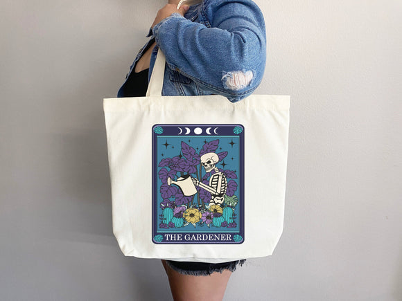 Funny Canvas Tote Bag Gift for Gardener Tote Bag Everyday Tote Eco Friendly Bag Aesthetic Bag Shopper Bag Reusable Grocery Bag Cute Tote Bag
