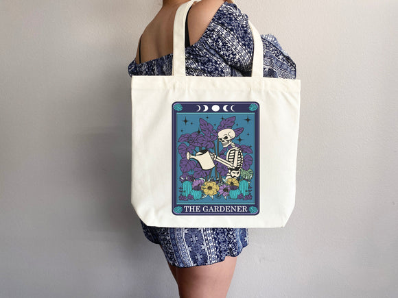 Funny Canvas Tote Bag Gift for Gardener Tote Bag Everyday Tote Eco Friendly Bag Aesthetic Bag Shopper Bag Reusable Grocery Bag Cute Tote Bag