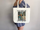 Funny Canvas Tote Bag Gift for Gardener Tote Bag Everyday Tote Eco Friendly Bag Aesthetic Bag Shopper Bag Reusable Grocery Bag Cute Tote Bag