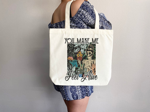 Funny Canvas Tote Bag Gift for Gardener Tote Bag Everyday Tote Eco Friendly Bag Aesthetic Bag Shopper Bag Reusable Grocery Bag Cute Tote Bag