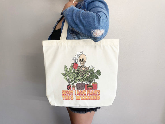 Funny Canvas Tote Bag Gift for Gardener Tote Bag Everyday Tote Eco Friendly Bag Aesthetic Bag Shopper Bag Reusable Grocery Bag Cute Tote Bag