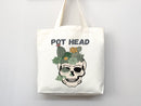 Funny Canvas Tote Gift for Gardener Flower Tote Bag Everyday Tote Eco Friendly Bag Aesthetic Bag Shopper Bag Reusable Grocery Bag Cute Tote