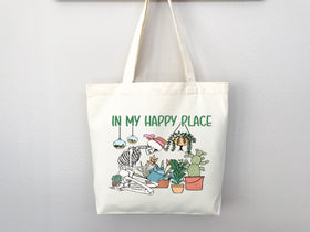 Funny Canvas Tote Bag Gift for Gardener Tote Bag Everyday Tote Eco Friendly Bag Aesthetic Bag Shopper Bag Reusable Grocery Bag Cute Tote Bag