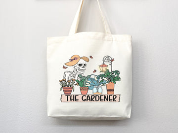 Funny Canvas Tote Bag Gift for Gardener Tote Bag Everyday Tote Eco Friendly Bag Aesthetic Bag Shopper Bag Reusable Grocery Bag Cute Tote Bag