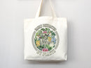 Funny Canvas Tote Gift for Gardener Flower Tote Bag Everyday Tote Eco Friendly Bag Aesthetic Bag Shopper Bag Reusable Grocery Bag Cute Tote