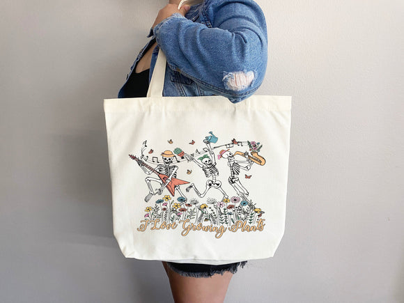 Funny Canvas Tote Bag Gift for Gardener Tote Bag Everyday Tote Eco Friendly Bag Aesthetic Bag Shopper Bag Reusable Grocery Bag Cute Tote Bag