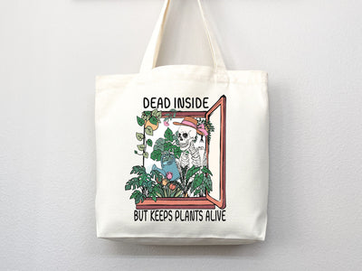 Funny Canvas Tote Bag Gift for Gardener Tote Bag Everyday Tote Eco Friendly Bag Aesthetic Bag Shopper Bag Reusable Grocery Bag Cute Tote Bag