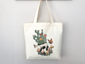 Cottagecore Tote Bag Goblincore Tote Fairycore Bag Tote Bag Everyday Tote Eco Friendly Bag Aesthetic Bag Shopper Bag Reusable Grocery Bag