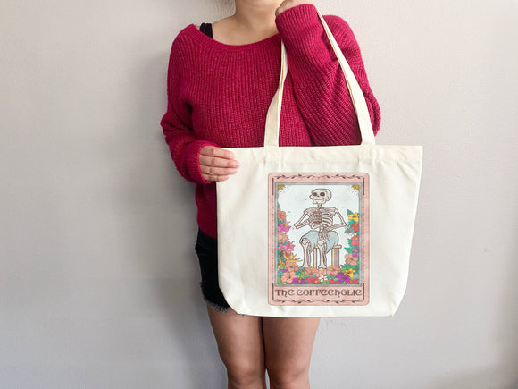 Coffee Lover Gift Funny Canvas Tote Bag Tote Bag Everyday Tote Eco Friendly Bag Aesthetic Bag Shopper Bag Reusable Grocery Bag Cute Tote Bag
